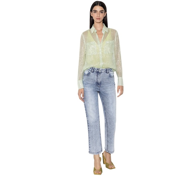 LUISA CERANO STRAIGHY JEANS - Picture 1 of 12
